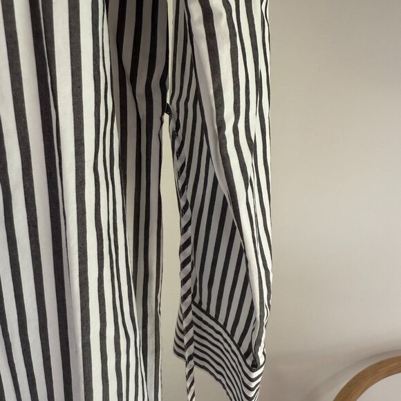 Everlane NWT black/White Shirt Dress - Picture 7 of 8